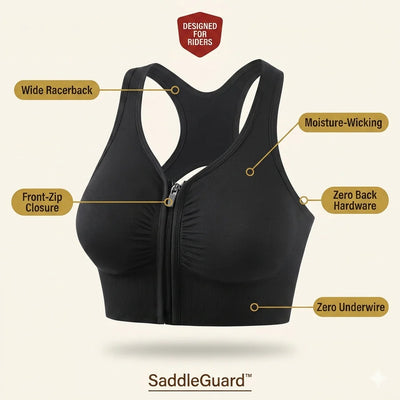 SaddleGuard™ — The Equestrian Rider's Bra